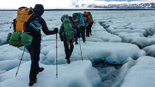 Crossing Glaciers